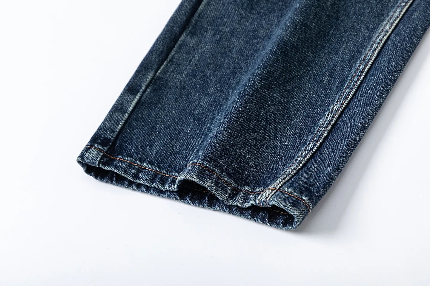 Factory Direct Men's Vintage Loose Fit Denim Jeans - Retro Washed Casual Trousers for Youth, Spring/Fall Streetwear Style