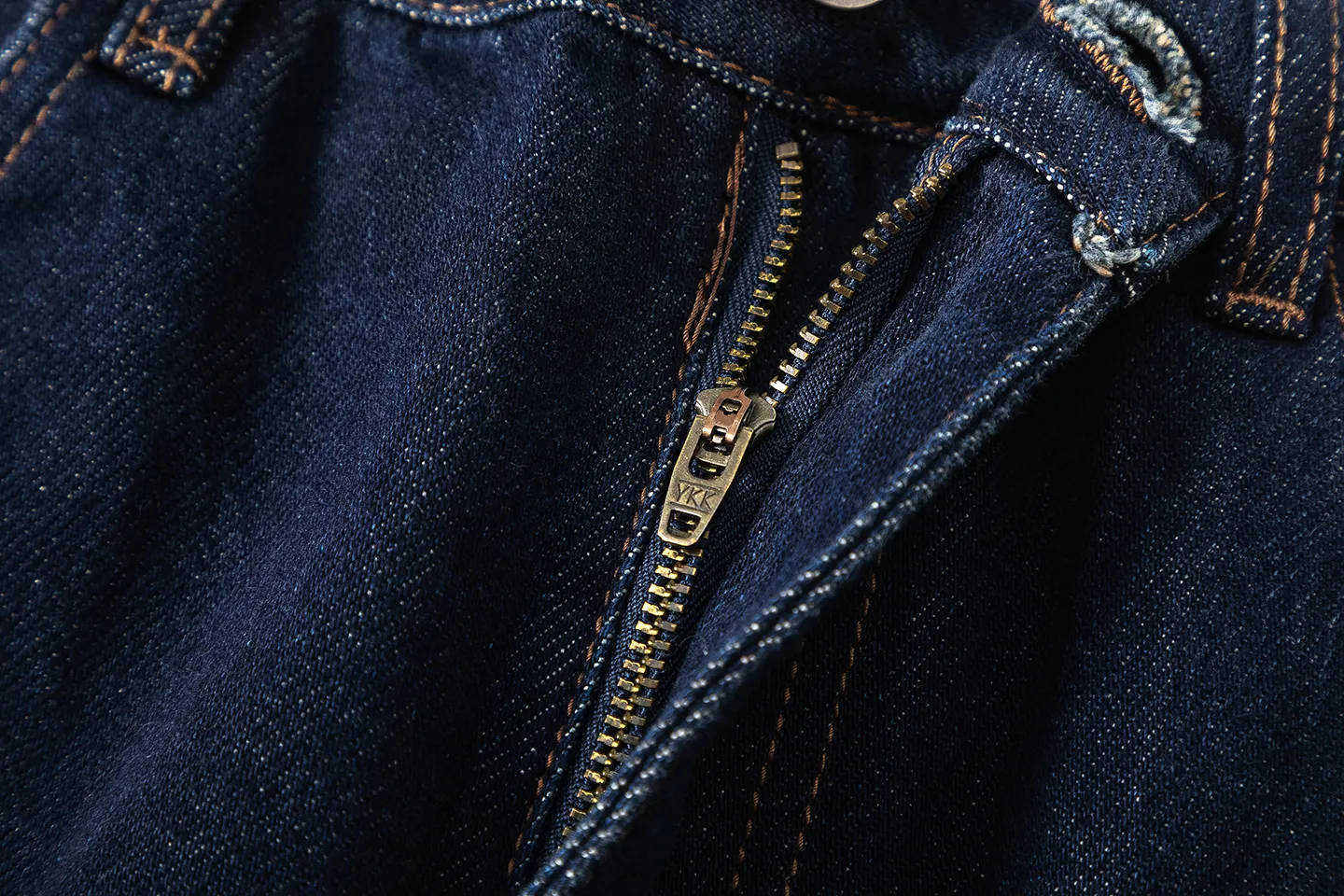 Factory Direct Men's Vintage Loose Fit Stone Washed Denim Jeans for Spring Autumn High Street Style - Trendy Casual Wear