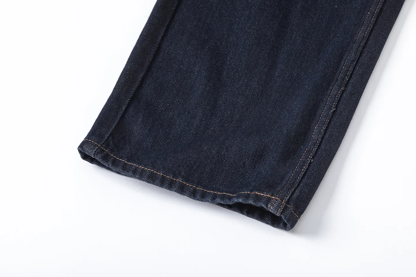 Factory Direct Men's Vintage Loose Fit Stone Washed Denim Jeans for Spring Autumn High Street Style - Trendy Casual Wear