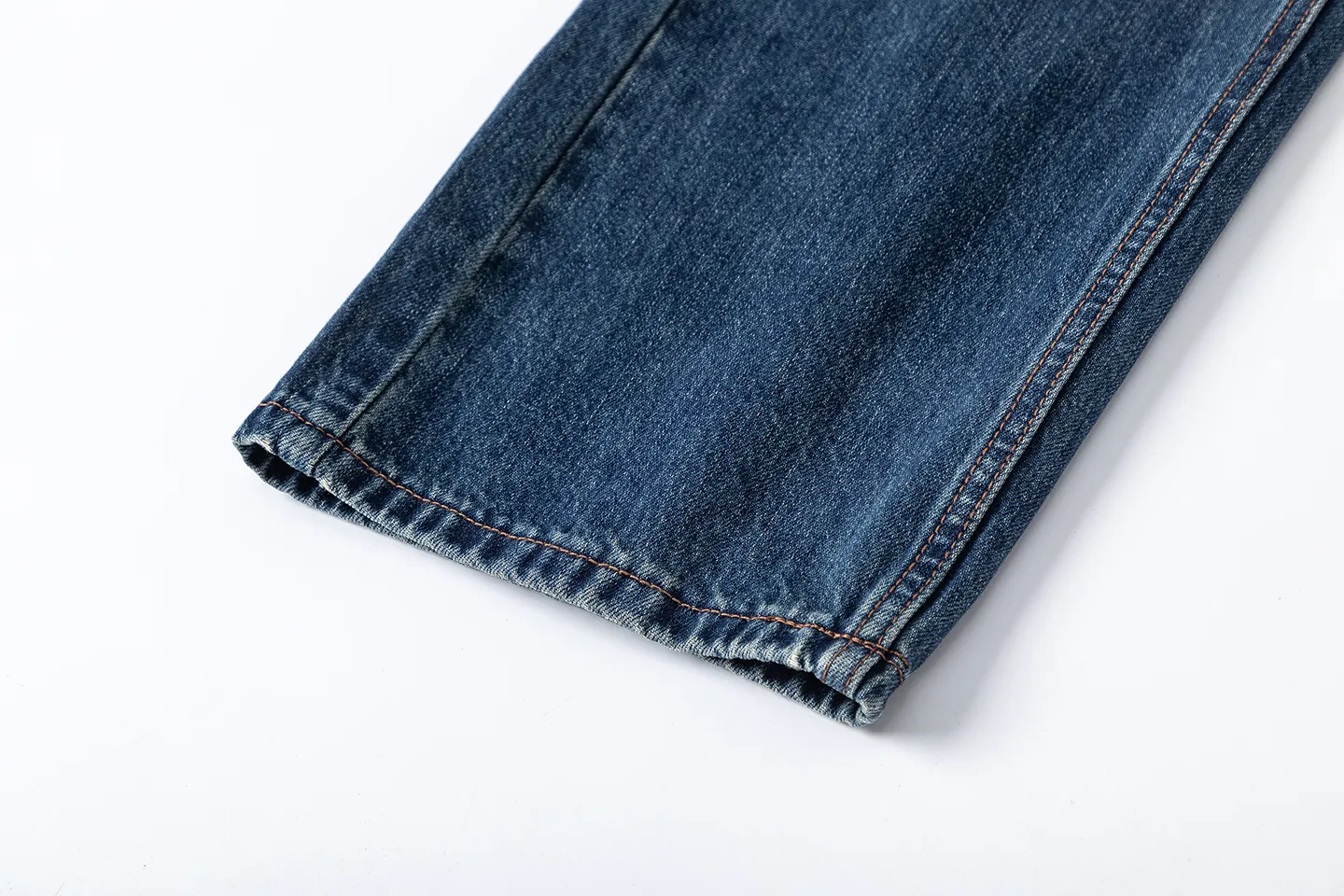 Factory Direct Men's Vintage Wide Leg Denim Jeans with Multi Pocket, Relaxed Fit, Washed Finish - Trendy Streetwear Essentials